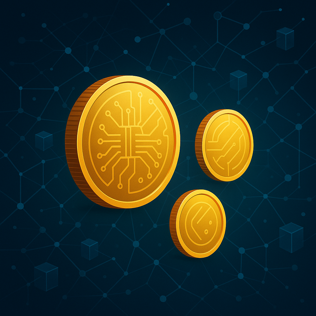 Illustration explaining what cryptocurrency is